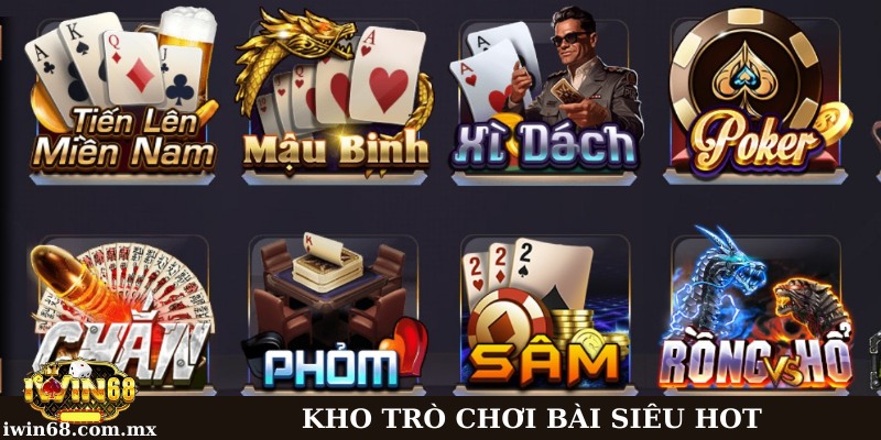 Kho trò chơi bài trong game B52 Club được yêu thích nhất
